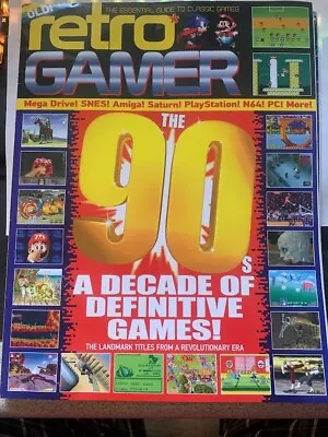 Retro Gamer Magazine - Issue #255 - 90's - A Decade Of Definitive Games! • $12.39