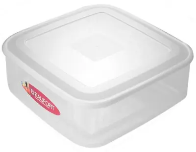 Beaufort Food Cake Dessert Storage Plastic Kitchen Clear Container With Lid - 7L • £7.99