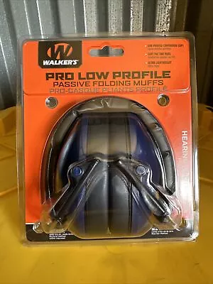 Walker's Pro Low Profile Passive Folding Muffs Sealed • $9.95