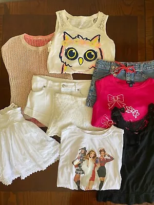 Girls Pink Dressy Summer Clothing Bundle: Size 8-10 • $33.95