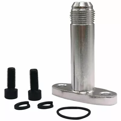 10 AN Extended Oil Drain Flange Install Kit For Precision PTE Garrett T4 Turbo • $23.49