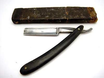 Vintage Wade & Butcher Heavy Blade Spine Barbers Use Straight Razor • $44.99