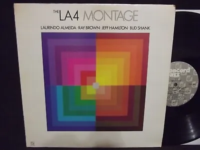 The La4 - Montage Lp Rare 1981 Us Concord Jazz Laurindo Almeida Ray Brown • $7.99