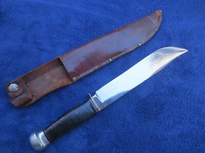 Original Vintage Marble`s  10  Blade Large Dagger Trailmaker Knife And Sheath • $750