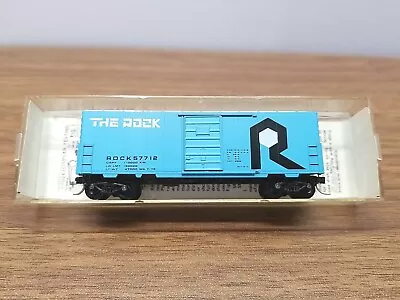 Vtg Kadee N Scale 24010 The Rock 40' W/o Roofwalk Single Door Box Car ~ NOS • $19.99