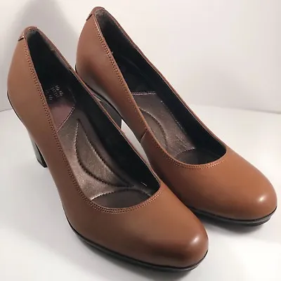 Mootsies Tooties Womens Classic Cherise Pump Brown Heels Size 6 NWOB • $27.50