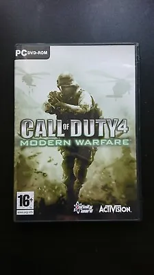 Call Of Duty 4 Modern Warfare PC CD Rom Game • £3