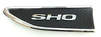 2013-2019 Ford Taurus SHO Driver Front Fender Chrome Black Nameplate Emblem OEM • $55.44