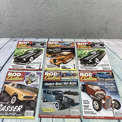 Rod And Custom Magazines Lot Of 6 Issues Hot Rods Cars Garage 2007 RC-14 • $13.99