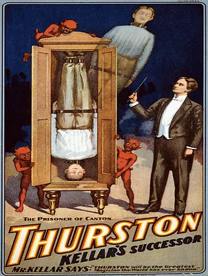 Quality POSTER.Magician Show.Thurston Show.Magic.Home Wall Decor Art Print.q717 • $45