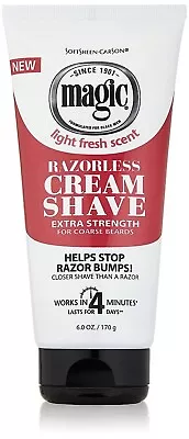 Softsheen-Carson Magic Razorless Shaving Cream For Men Hair Removal Cream E... • $5.97