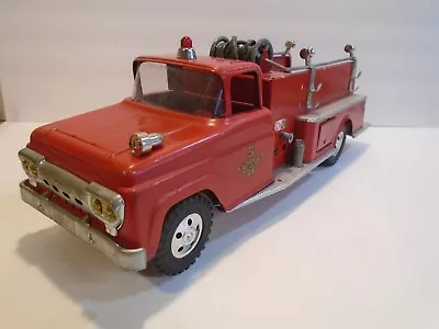 Tonka Fire Pumper Truck - Vintage 1958 Fire Engine • $289.95