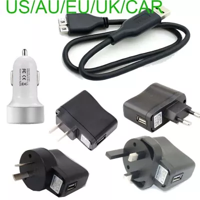 Wall/car Charger&USB 3.0 Sync Cable For Samsung Galaxy S5 Note3 • $5.49