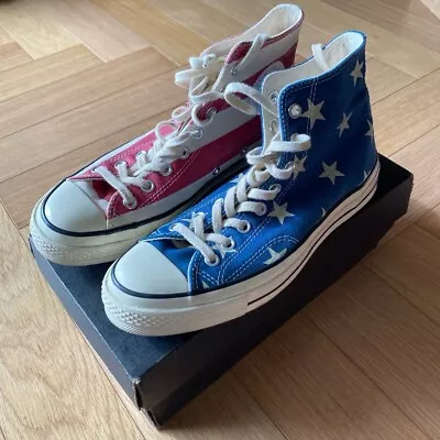 Converse 1970 USA Flag Print - UK 8/US 9 • £40