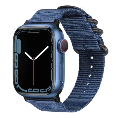 $9.99 • Buy Sport Braided Nylon Watch Band Strap For Apple Watch Ultra 8 7 6 5 4 3 45mm 49mm