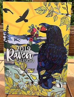 Raven 2019 Calendar  Raven Bird Art In Collectible 2019 Calendar • $8.50