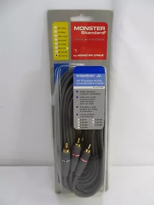 Monster Standard 6M (19.7ft) Interlink Junior Audio Interconnect Cable ILJR-6M • $18.97