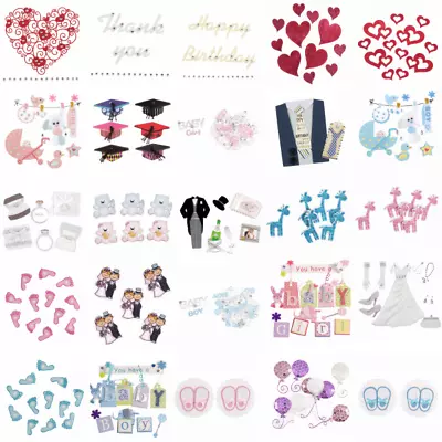 Trimits Stick On Embellishment Wedding Hearts Baby Scrapbooking Card Making • £3.40