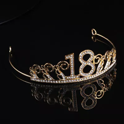 Birthday Hair 18th Birthday And Sash Number Crown 18th Birthday And • £5.27