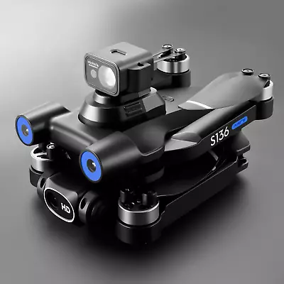 RC GPS Drone With 4K HD Dual CAMERA WIFI QUADCOPTER BRUSHLESS MOTOR W/ 2 Battery • $59.99