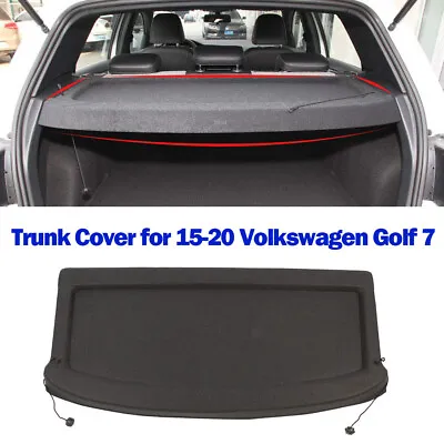 For 15-20 VW Volkswagen GTI Golf 7 Non-retractable Cargo Cover Rear Trunk Shade • $76.99