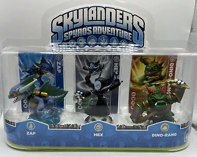 Skylanders Spyro's Adventure Zap Hex & Dino-Rang Triple Pack. OPEN BOX • $29.99
