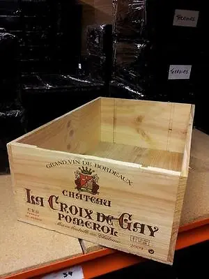 £17.95 • Buy  1 X French 12 Bottle Large Wooden Wine Crate / Box -- Planter  Hamper Storage**