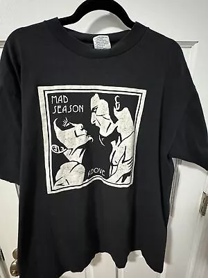 Vtg 90s Mad Season T Shirt Alice In Chains Shirt AN31050 • $23.99
