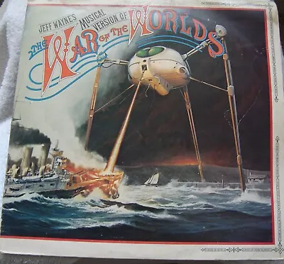 Jeff Wayne's - War Of The Worlds - Vinyl Double Lp - Cbs 96000 • £10.50