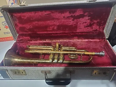 Vintage / Antique CG Conn Victor New Wonder Cornet - Elkhart IN • $215