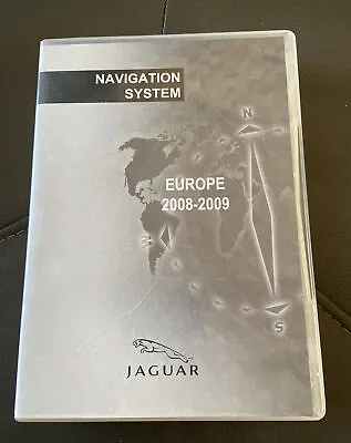 Genuine Jaguar Xf Xk Sat Nav Navigation 3 Dvd Set Europe Uk Gb Map Cd Xkr Xfr • £26.95