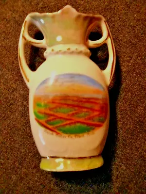 Vintage SOUVENIR  Vase:  BUICK MOTOR CO. FlintMICH.  Germany • $19