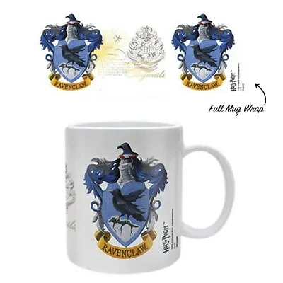 Harry Potter - Ravenclaw Crest Coffee Tea Mug - Licensed **FREE DELIVERY** • $28.95