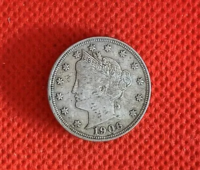 $6.90 • Buy Liberty Head V Nickel 1906-P (Lot #GLN-49a)