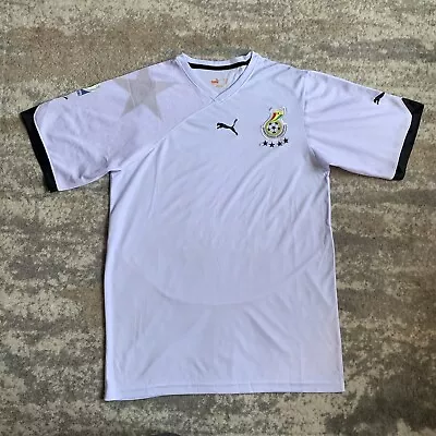 £29.99 • Buy Ghana 2010/11 Football Shirt Jersey XL Puma 2010 South Africa World Cup White