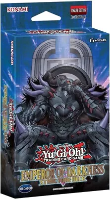 3x Opened Yugioh Emperor Of Darkness Structure Deck Reloaded 1st Edition • £60