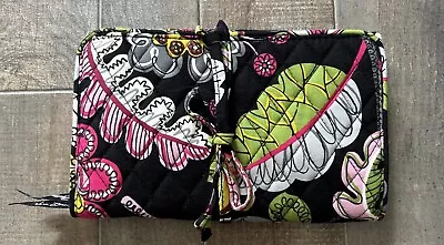 Vera Bradley MOON BLOOMS Organizer Travel All Wrapped Up Jewelry Roll Case EUC • $15.99