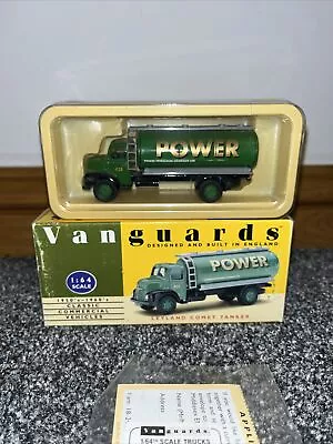 NEW Vanguards VA20000 Leyland Comet Tanker Power Petrol Green 1:64 - Lovely • £12.99