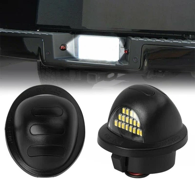 $10.99 • Buy LED License Plate Light Tag Lamp Assembly Red Tube For Ford F-150 Pickup