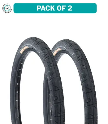 Pack Of 2 Maxxis Hookworm Bmx Tire 29 X 2.5 60Tpi Clincher Wire Black • $92