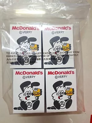 Verdy Vick X Mcdonald Figure 4 Pcs Set Limited Hong Kong • $125