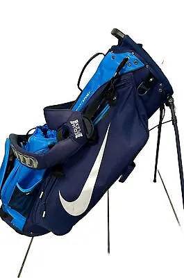 Nike Caddy Air Sport Golf Bag GF3002 412: Midnight Navy/Blue Pre-Owned • $90