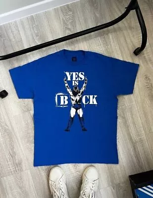 WWE Daniel Bryan Yes Is Back T Shirt Size L • £26.24