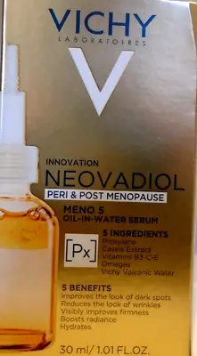 Vichy Neovadiol Peri & Post Menopause Meno 5 Oil-In-Water Serum  1.01 Fl Oz. New • $18.49