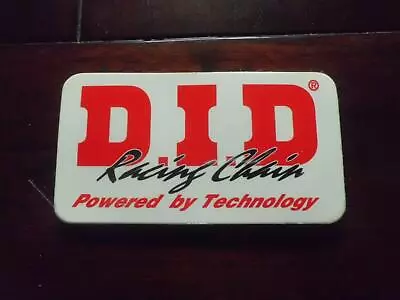 1 X D.I.D Shaving Chain Chains Tire Sticker Sticker Decal Logo Lettering DID • $5.83