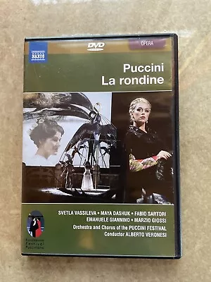 La Rondine: Puccini Festival (Veronesi) DVD (2009) Alberto Veronesi Cert E • $9.99