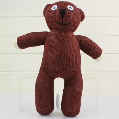 35cm Mr Bean Teddy Bear Animal Stuffed Plush Toy Soft Cartoon Brown Figure Doll • $17.97