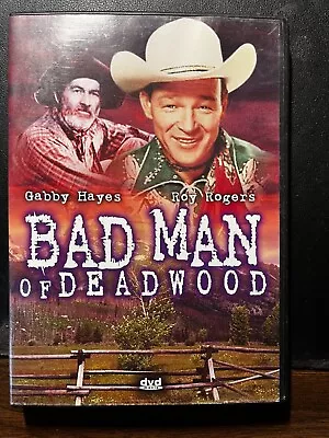 Bad Man Of Deadwood Gabby Hayes Roy Rogers Very Good DVD • $6.99