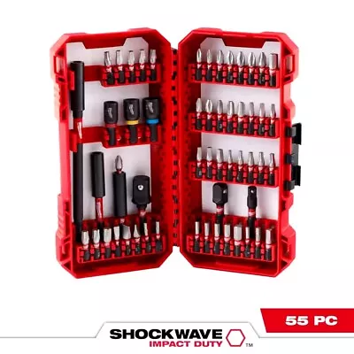 Milwaukee 48-32-4096 SHOCKWAVE Impact Duty Driver Bit Set - 55PC • $40.47