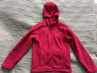 Jack Wolfskin Fleece Jacket Jumper  Unisex  152 Cm  11-12years Red • £2.99